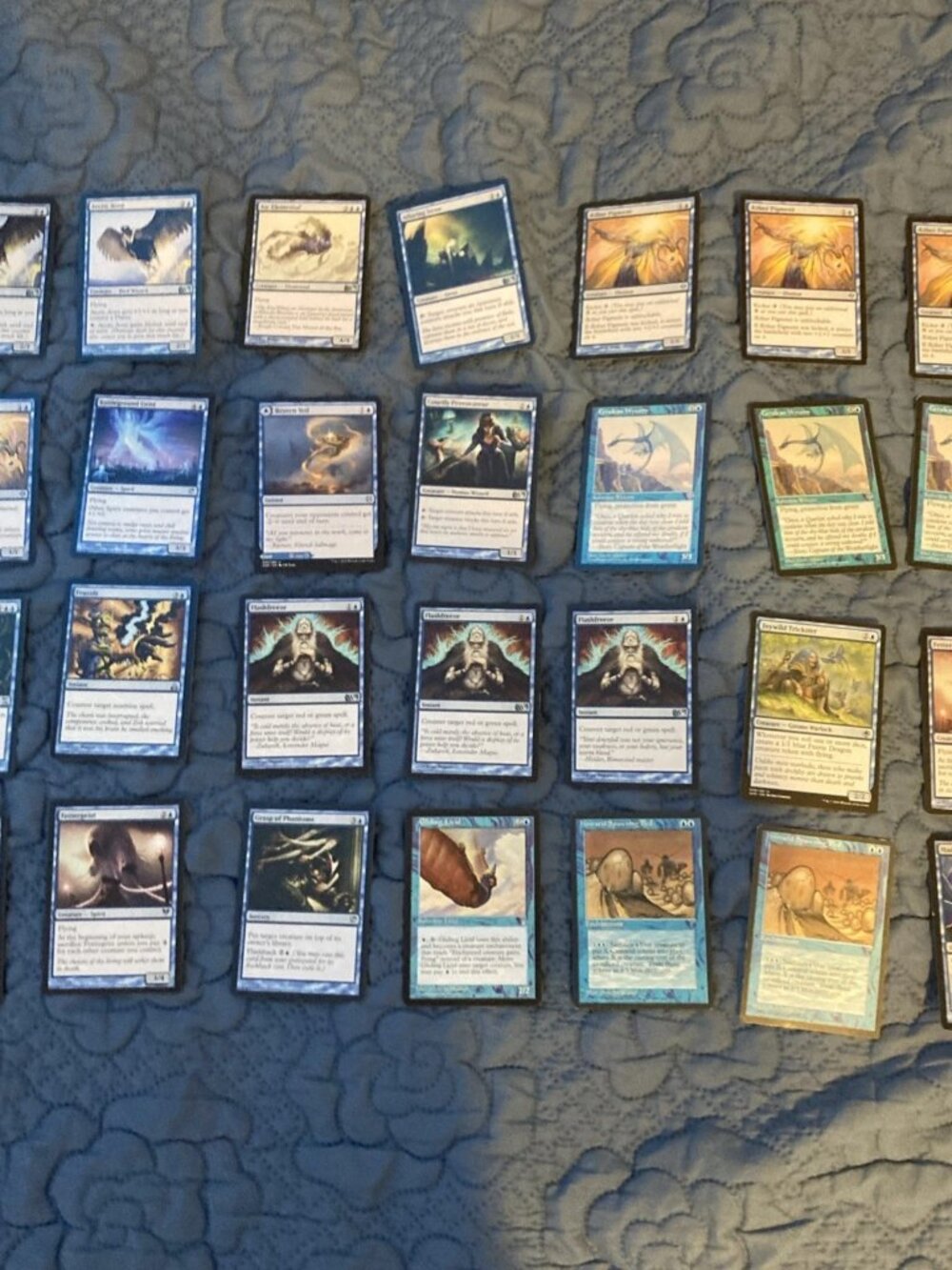 Lot Of 68 Blue Uncommon Magic The Gathering Cards